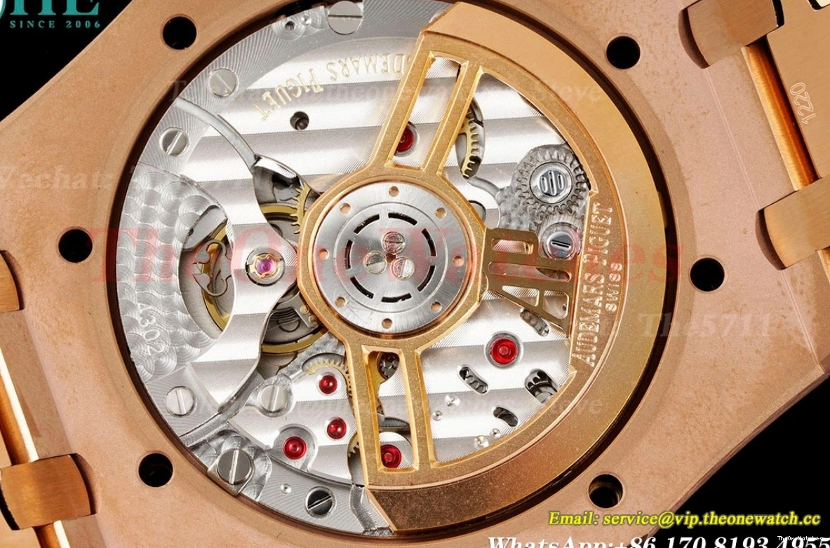 RG 15500 A4302 Mod ZF Oak Dial 41mm Black Royal RG V2 0304